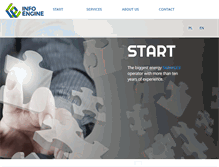 Tablet Screenshot of infoengine.pl